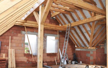 Lamb Corner attic trusses